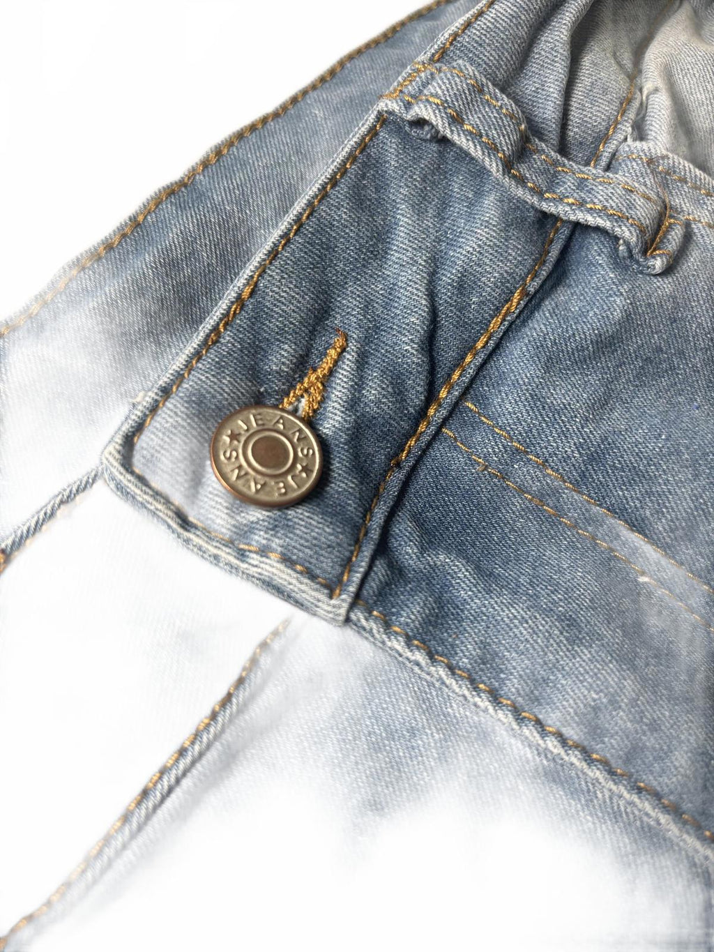 Women's Straight Jeans Size L Blue Denim #WomensJeans #StraightLeg #Denim - Come Sell Nearly Anything