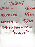 Denim Company Women's Flare Jeans Size 10 Medium Blue #WomensJeans #FlareJeans - Come Sell Nearly Anything