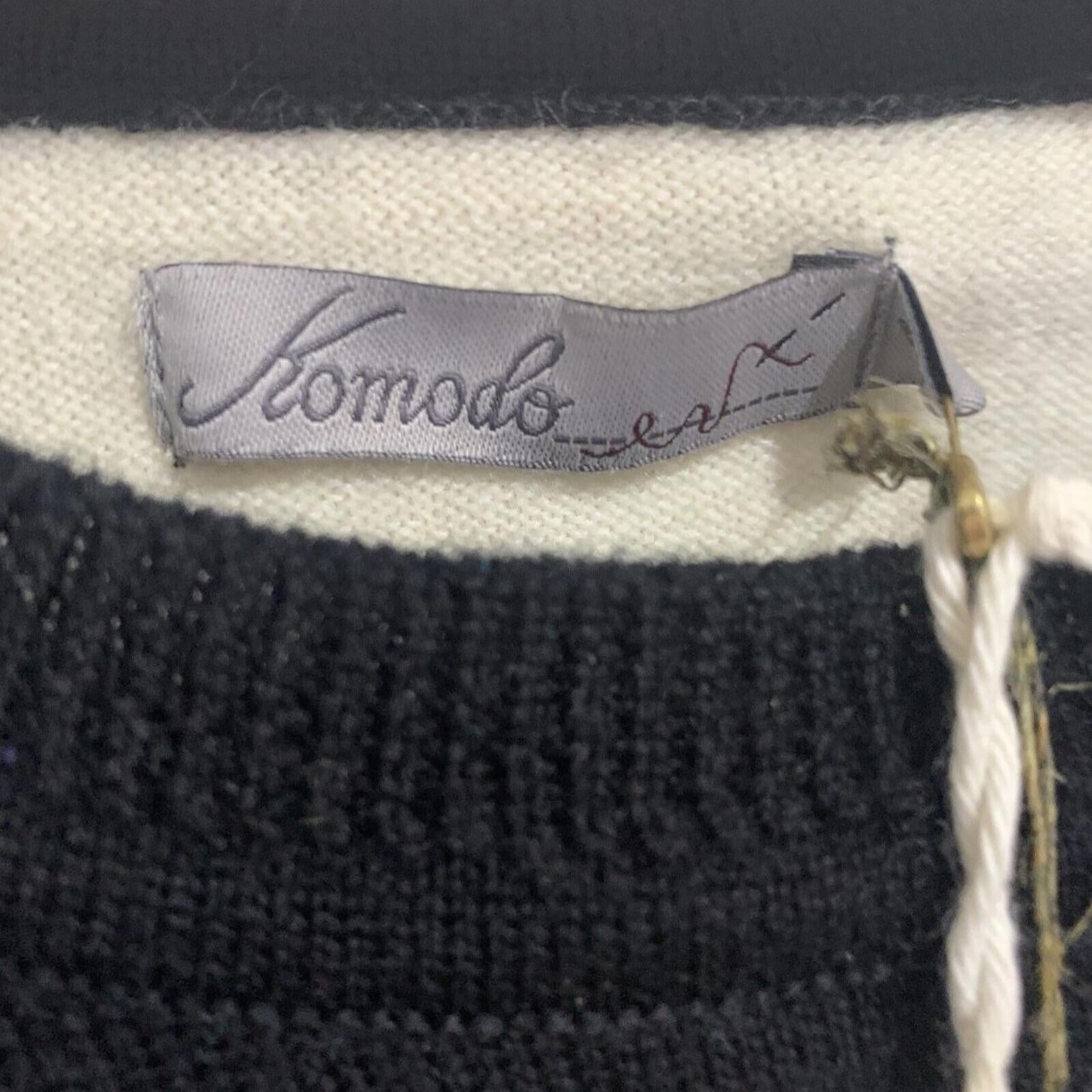 Komodo Pixel Jumper dress size 4 EU - Merino Wool - Black & Cream - BNWT - Come Sell Nearly Anything