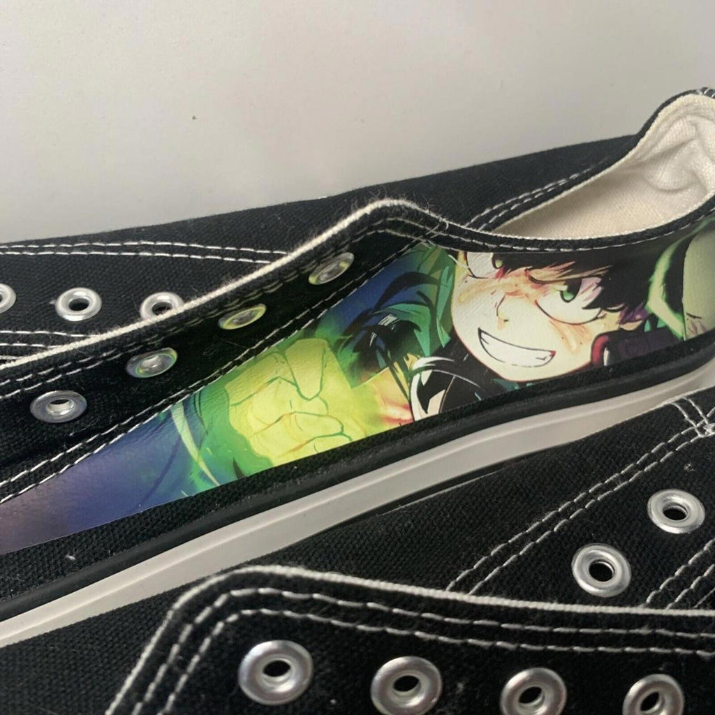 Womens Mens Demon Slayer Canvas Shoes High Top Trainers Casual Chuck Sneakers. - Come Sell Nearly Anything