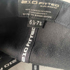 P-1 210 Fitted By Flexfit Baseball Cap, Black &amp; Grey Like New.