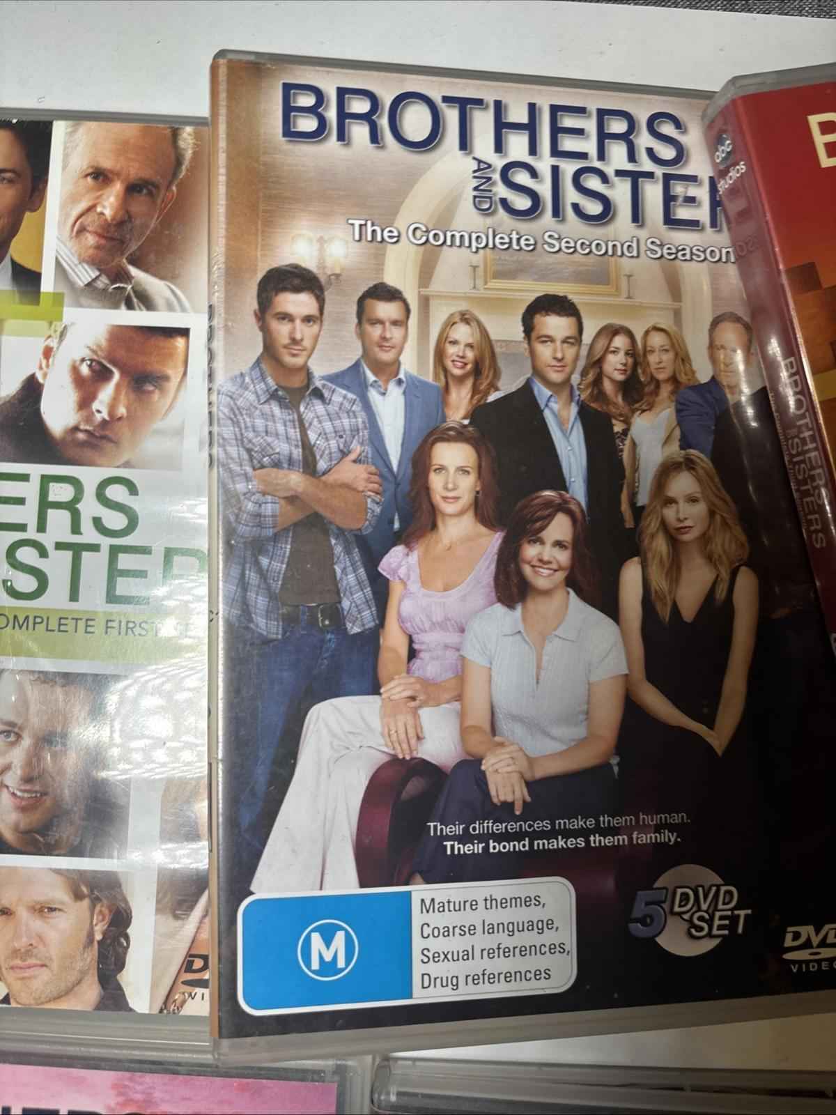 Brothers and Sisters The Complete Series Season 1-5 DVD Mixed Region 4