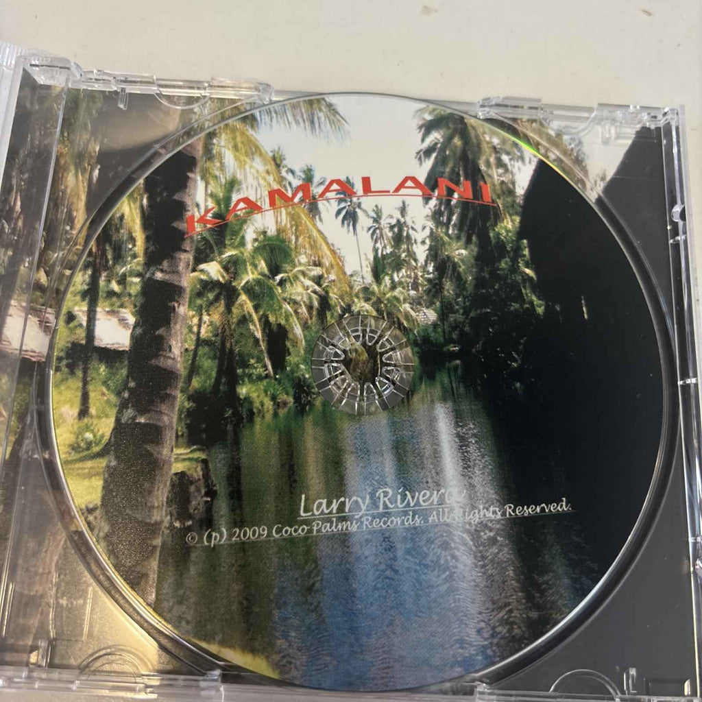 Kamalani Larry Rivera Sings His Classics CD Rare OOP Hawaiian Music 2009 Signed