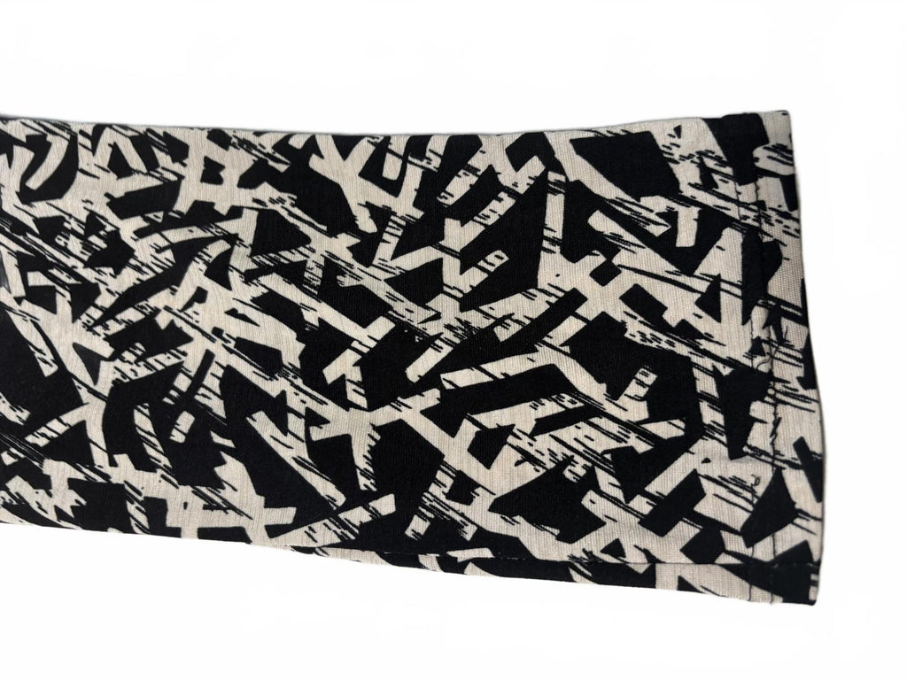 THE COUPLE Women's Casual Printed Pants with Stretch Waist - Come Sell Nearly Anything