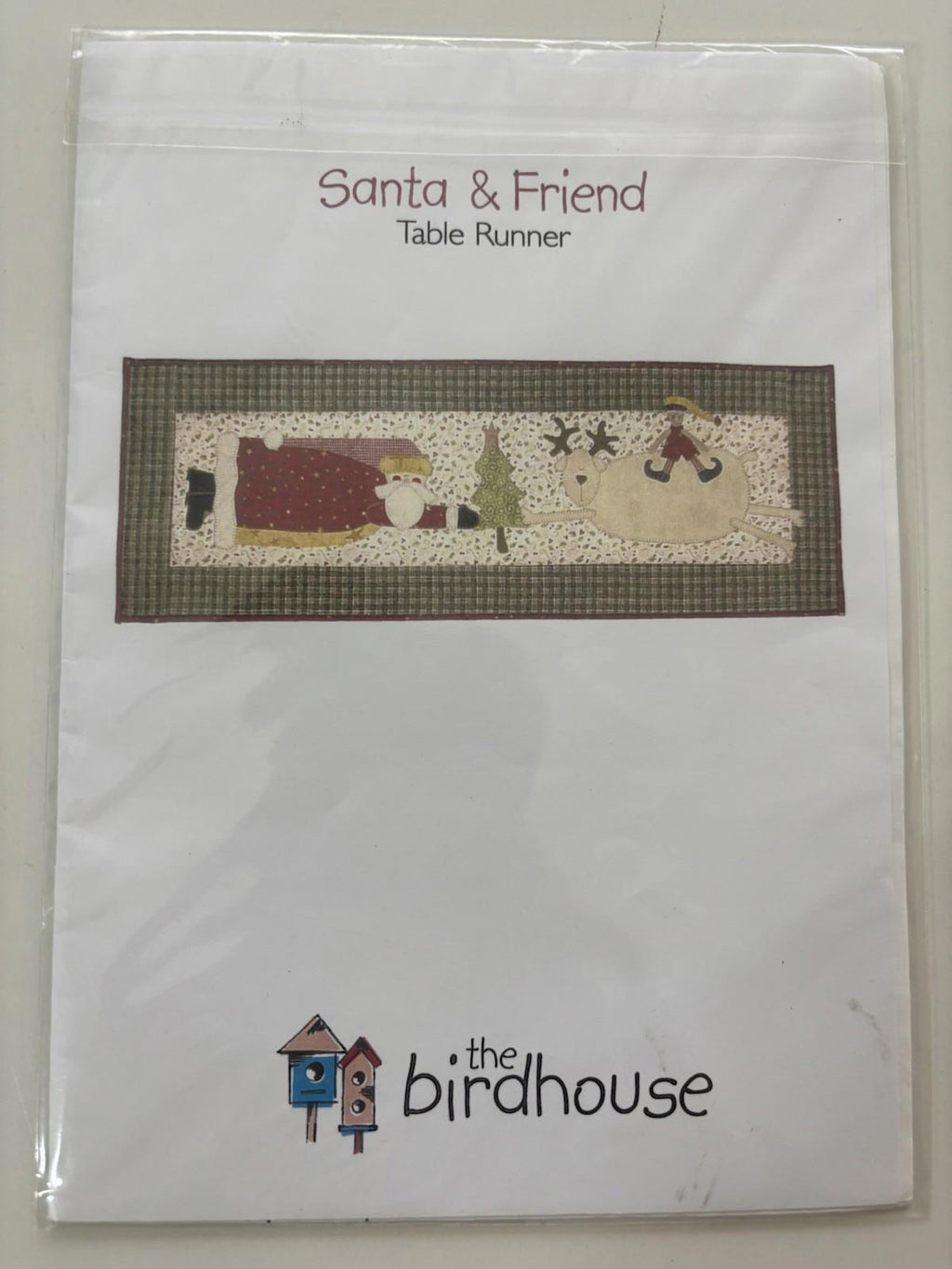 Santa & Friends Quilt - The Birdhouse - Quilting Patchwork - Sewing Pattern - Come Sell Nearly Anything