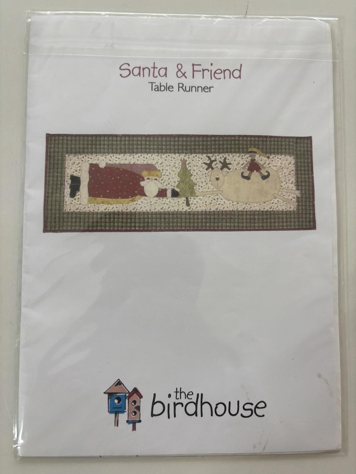 Santa & Friends Quilt - The Birdhouse - Quilting Patchwork - Sewing Pattern - Come Sell Nearly Anything