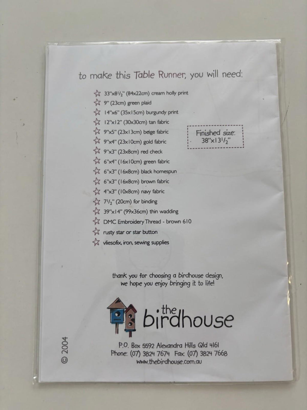 Santa & Friends Quilt - The Birdhouse - Quilting Patchwork - Sewing Pattern - Come Sell Nearly Anything