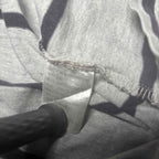 Botany Bay Traders XXL Grey Striped Long Sleeve Polo Shirt