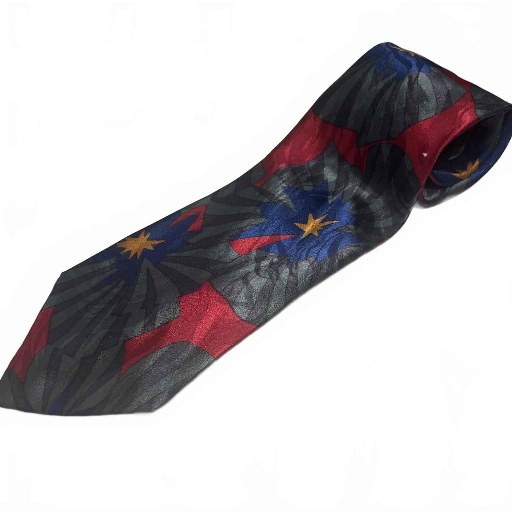 Jean Tailorlin Striped Men's Tie Donald Trump Pattern