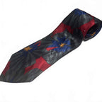 Jean Tailorlin Striped Men's Tie Donald Trump Pattern