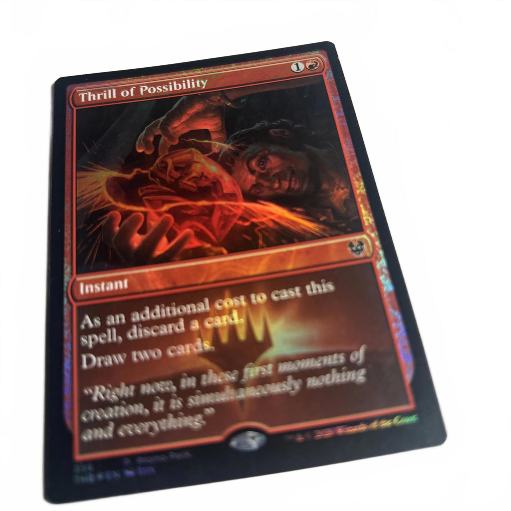 Thrill of Possibility Foil Theros Beyond Death Promo Pack Near Mint Game