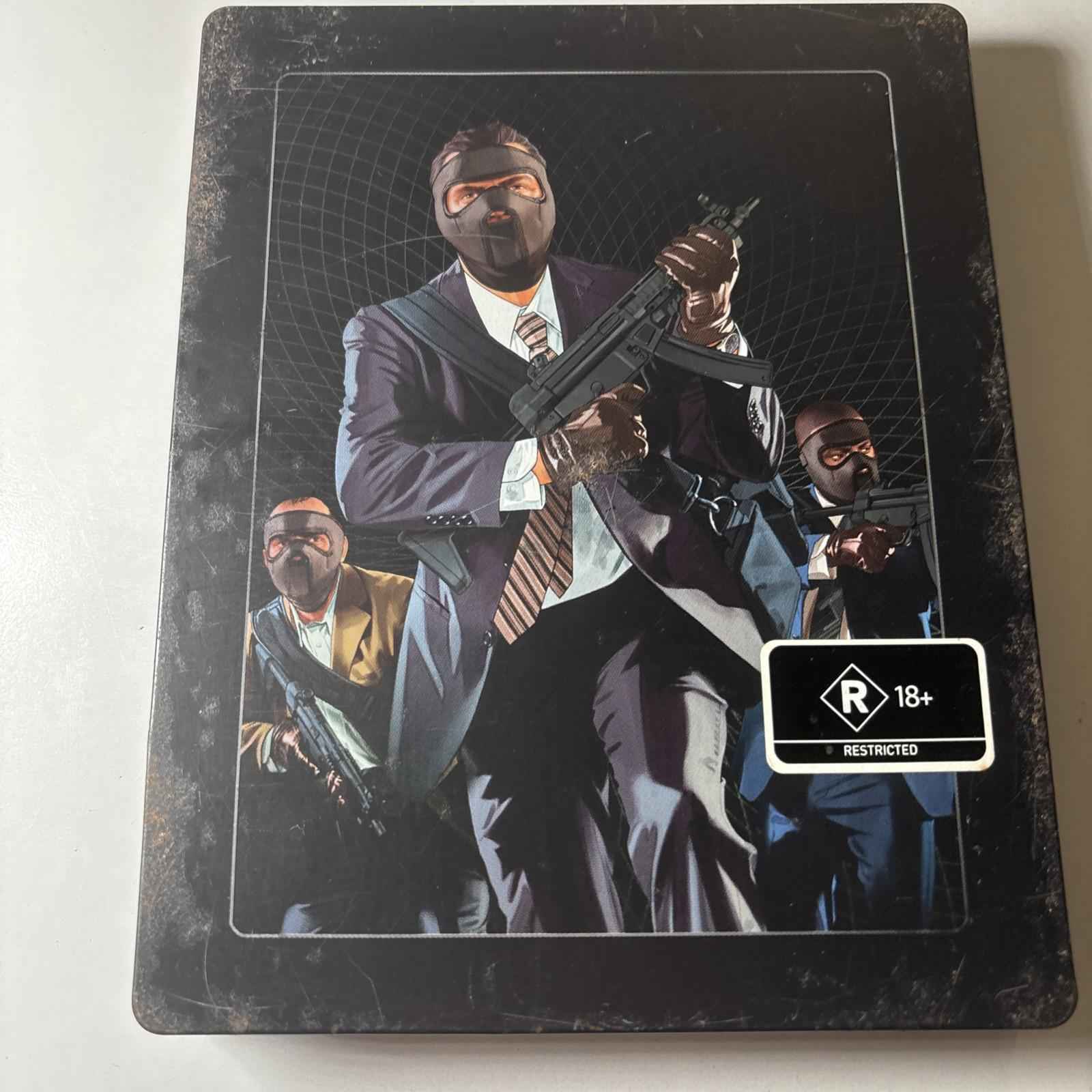 Grand Theft Auto V - Steelbook - PS3 - PAL - No Map & Manual