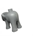 Duplo Dark Stone Gray Elephant Calf with Left Foot Forward - Come Sell Nearly Anything