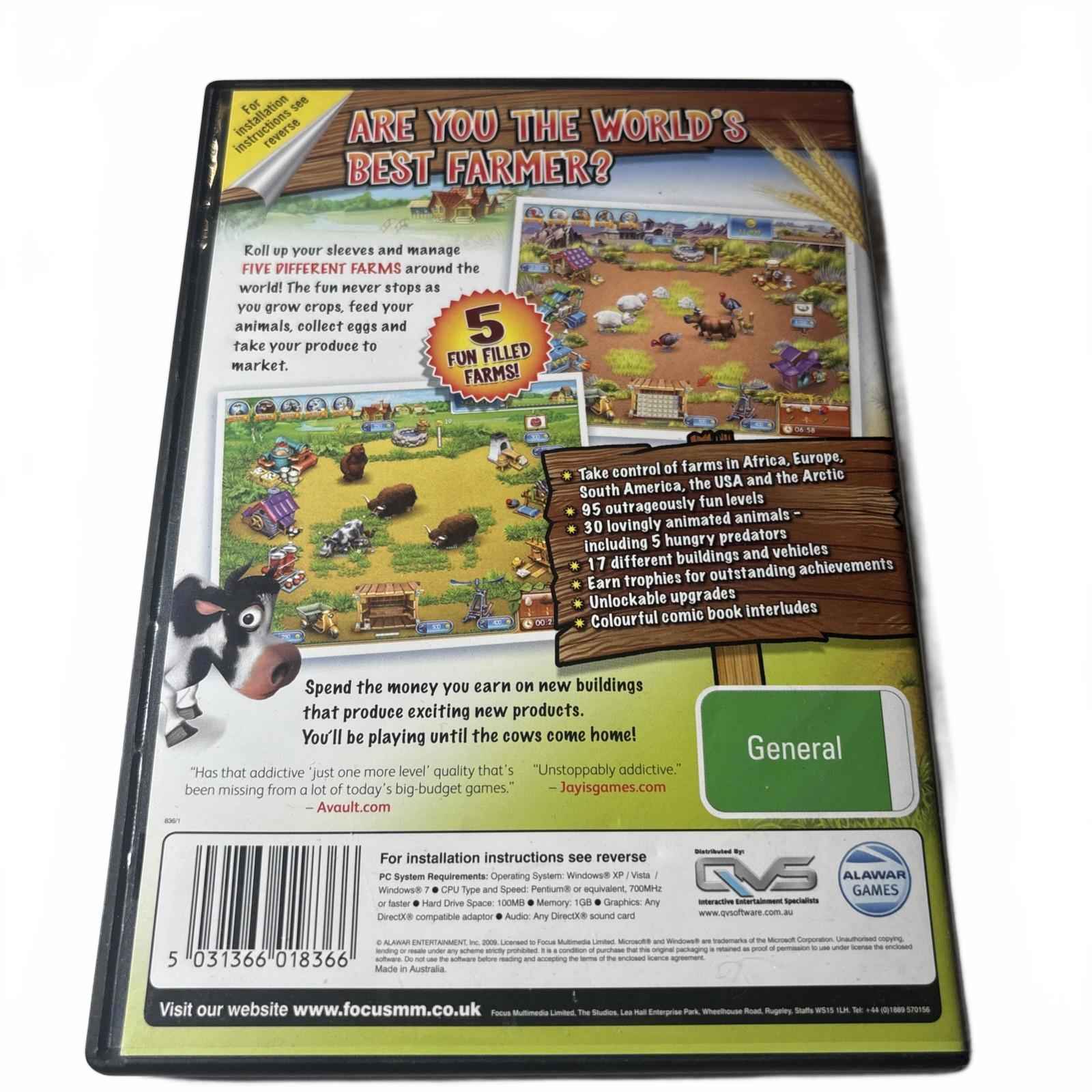Farm Frenzy 3 - PC Rom -(b40/56)ukimport Free Postage