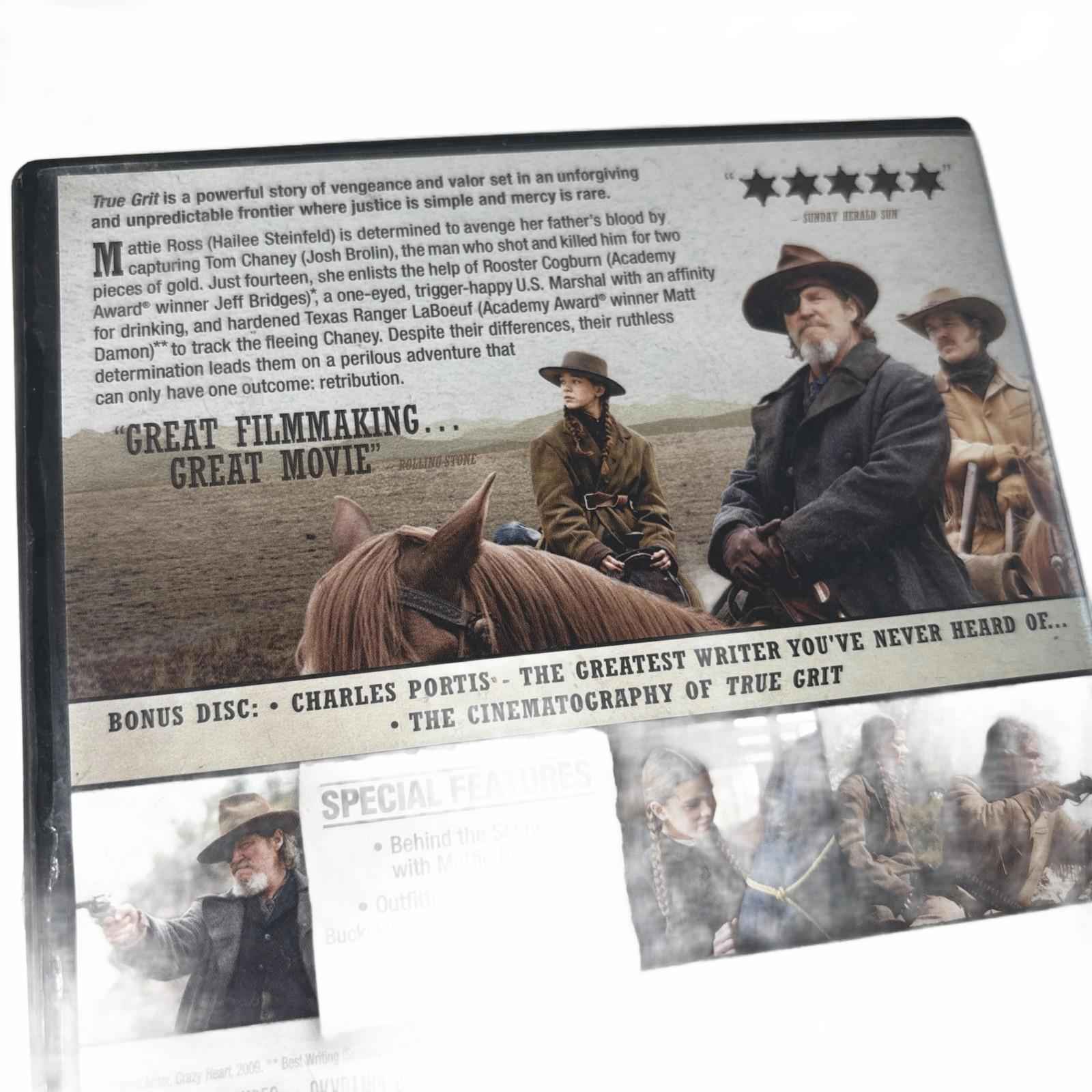 True Grit - Special Edition 3D Cover (DVD) Jeff Bridges, Matt Damon. Region 4