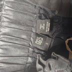 GG15 Women's Small Black Casual Pants Elastic Waist with Button Detail - Come Sell Nearly Anything