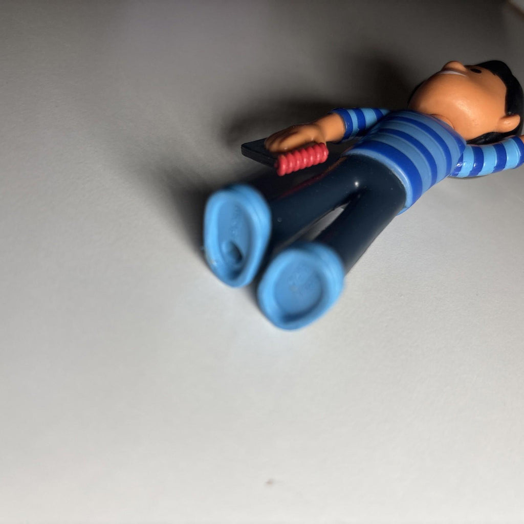 Blue's Clues Josh Figure Holding Notebook & Waving 4” 2019 Viacom