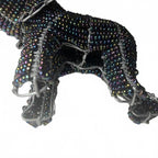 Beadworx Grass Roots Creations Handmade Beaded Elephant Sculpture Figurine
