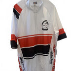 Nimble Wear Race Cut White Flight Centre Bike Shirt Size M Active Travel. T6-14 - Come Sell Nearly Anything