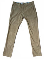 Oxford women's Khaki Pants with Floral Inner Lining - Come Sell Nearly Anything