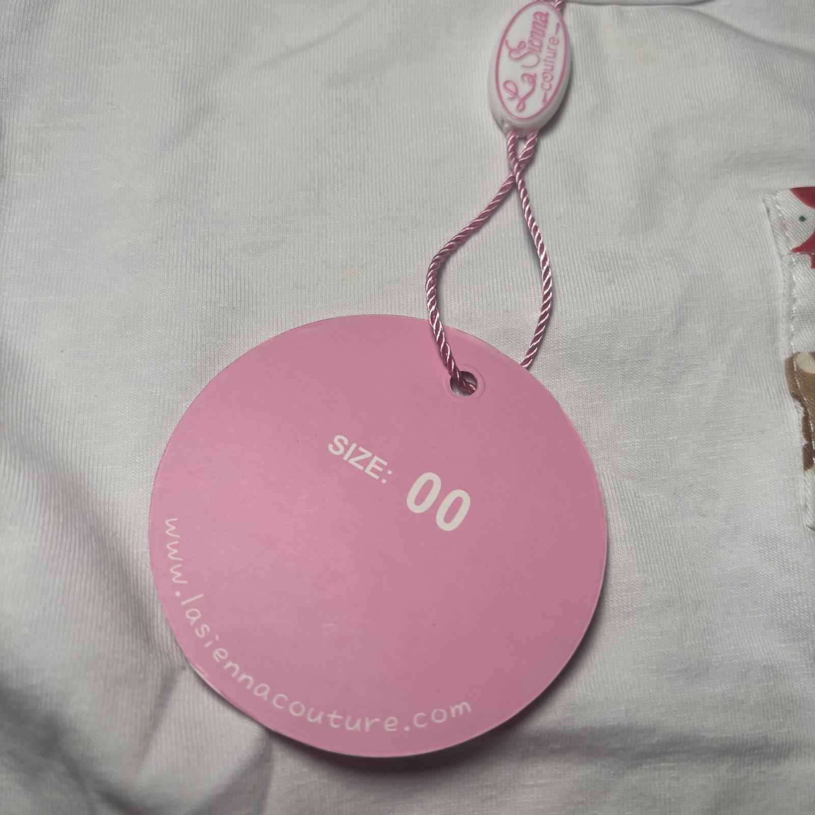 La Sienna Couture Baby Bodysuit with Decorative Pocket