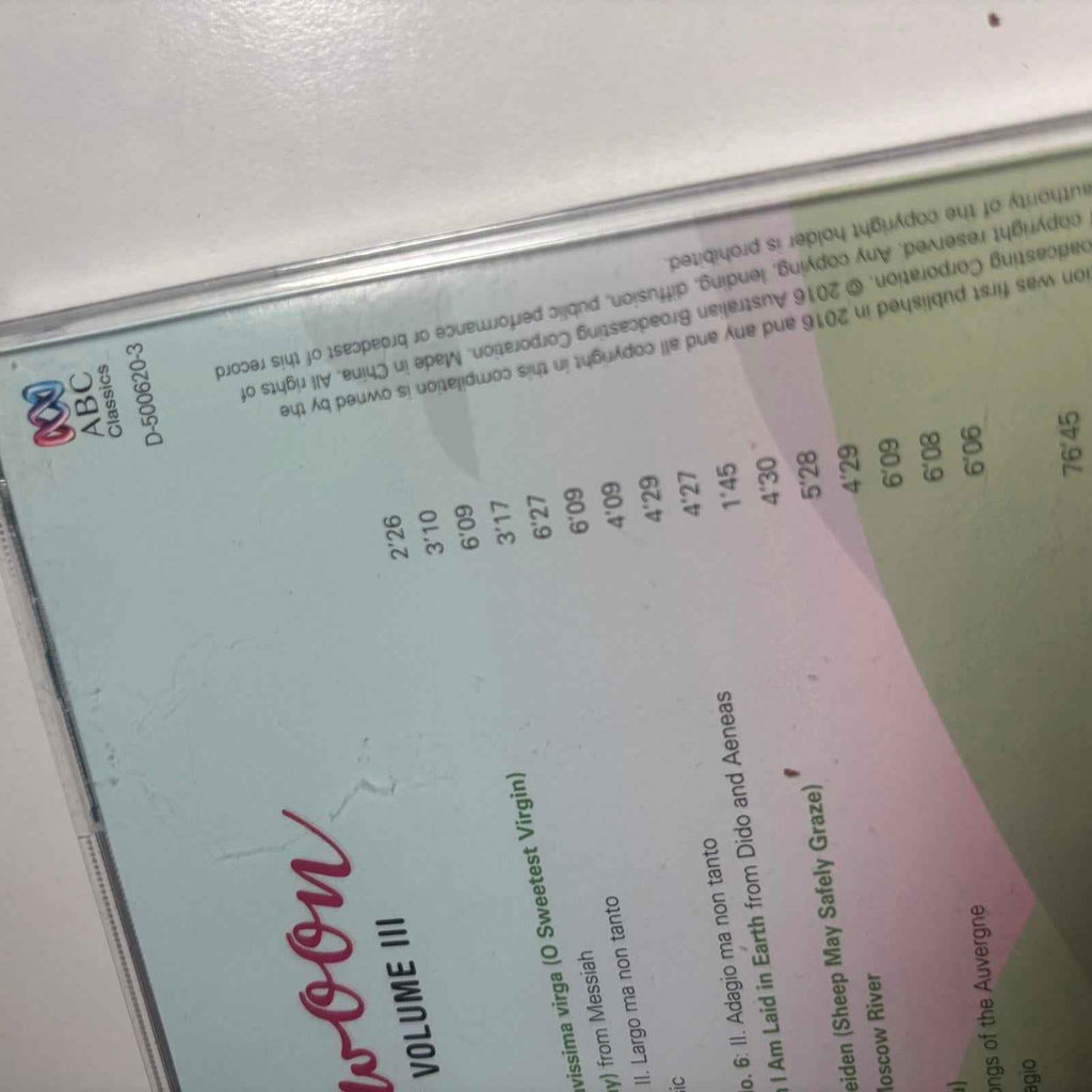 Swoon Volume III CD - Music That Makes Your World Stand Still