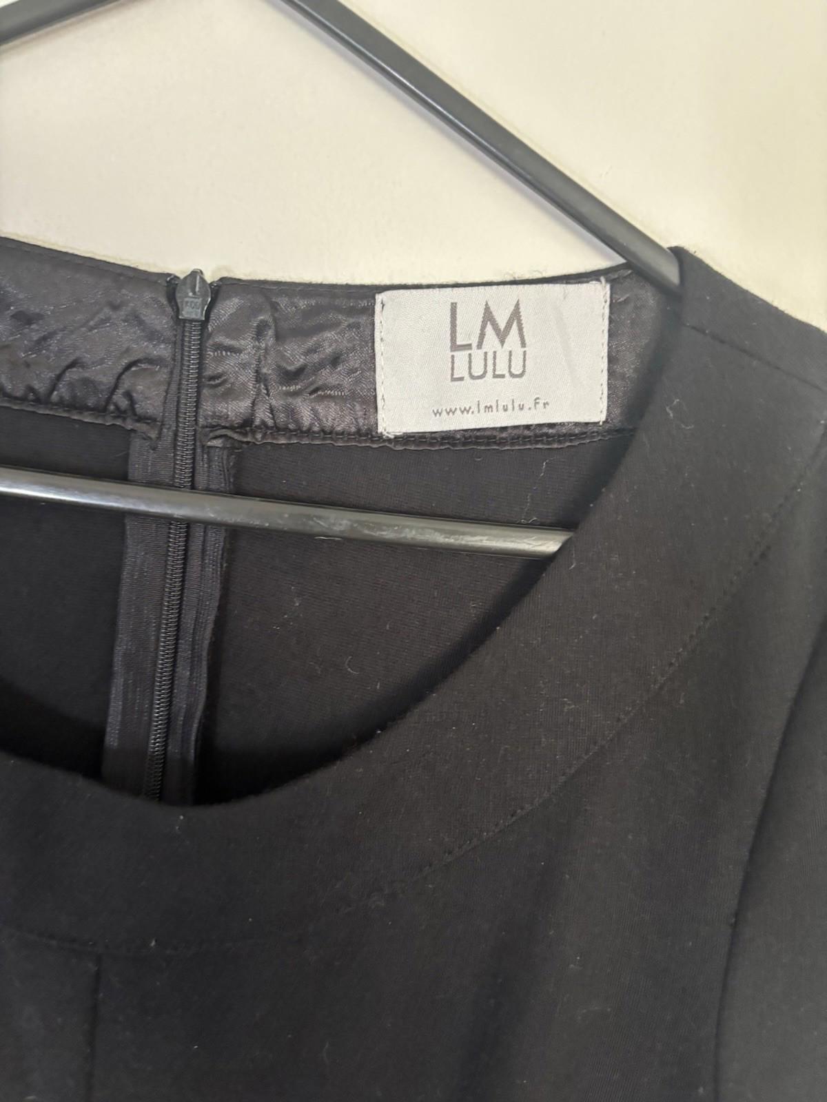 Lulus Women Size Small Black Mini Dress Shift Short Sleeve Zipper back Lined - Come Sell Nearly Anything