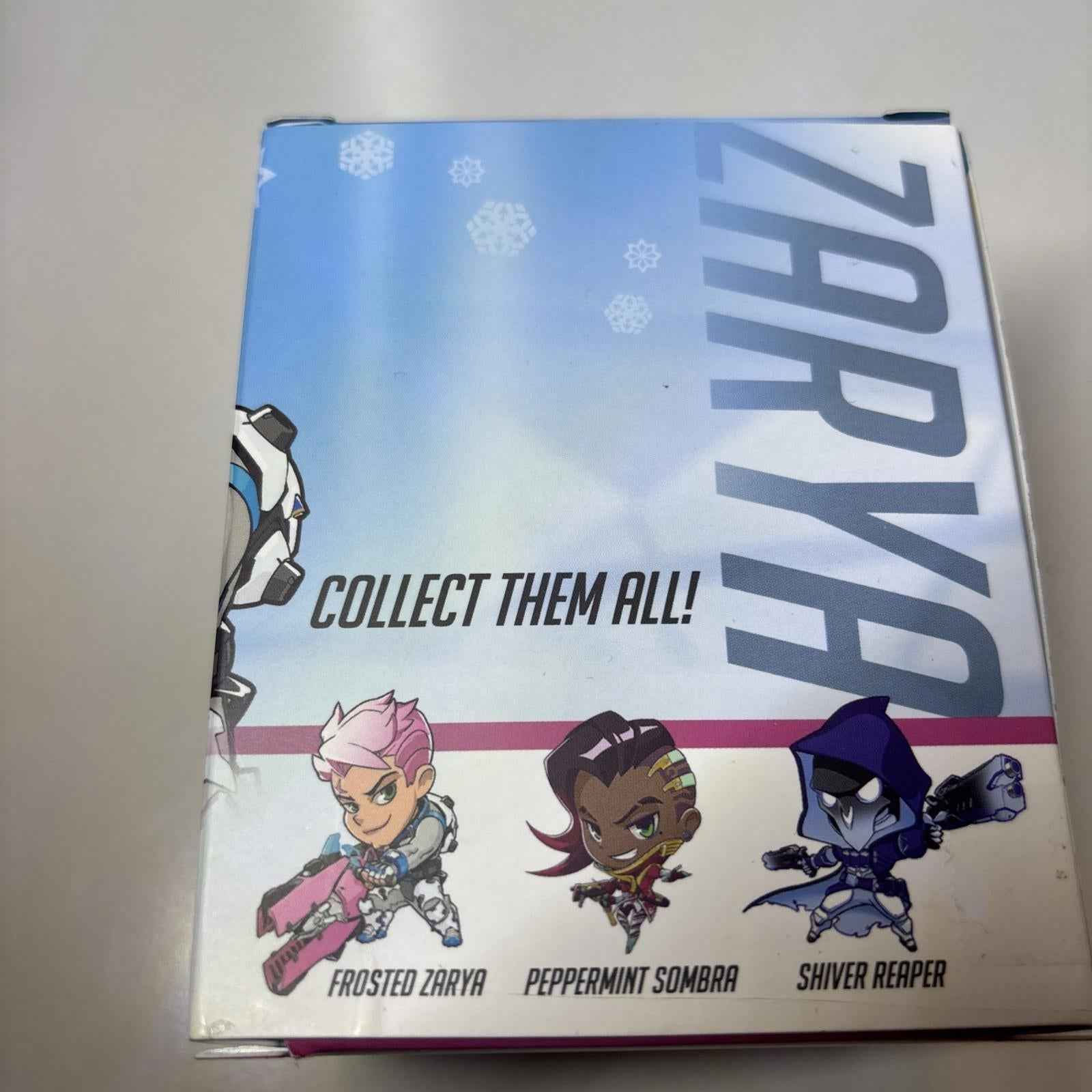 Blizzard Overwatch Zarya Winter Wonderland Frosted Figure Cute But Deadly New
