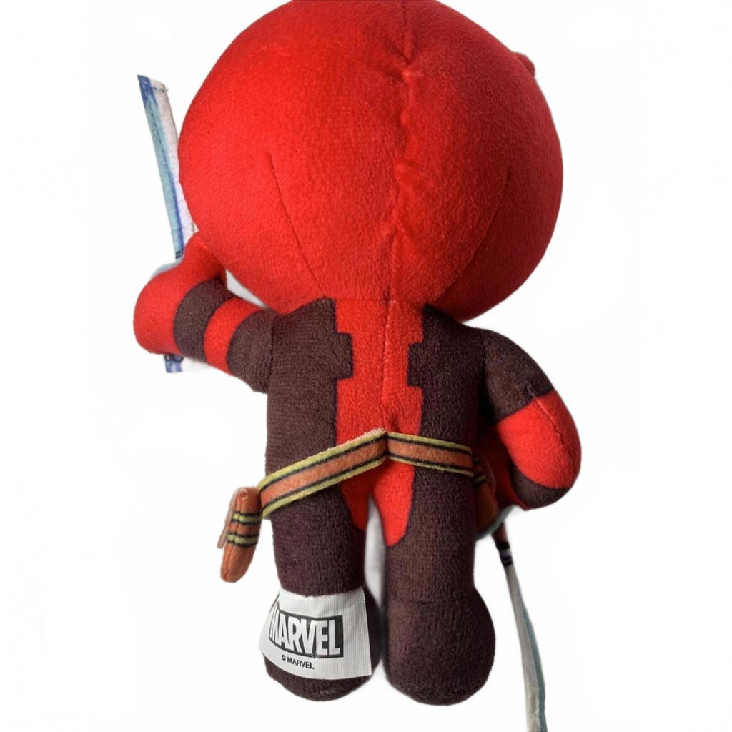 MARVEL Licensed Plush Doll DEADPOOL with Katana Soft Toy - 29CM. - Come Sell Nearly Anything