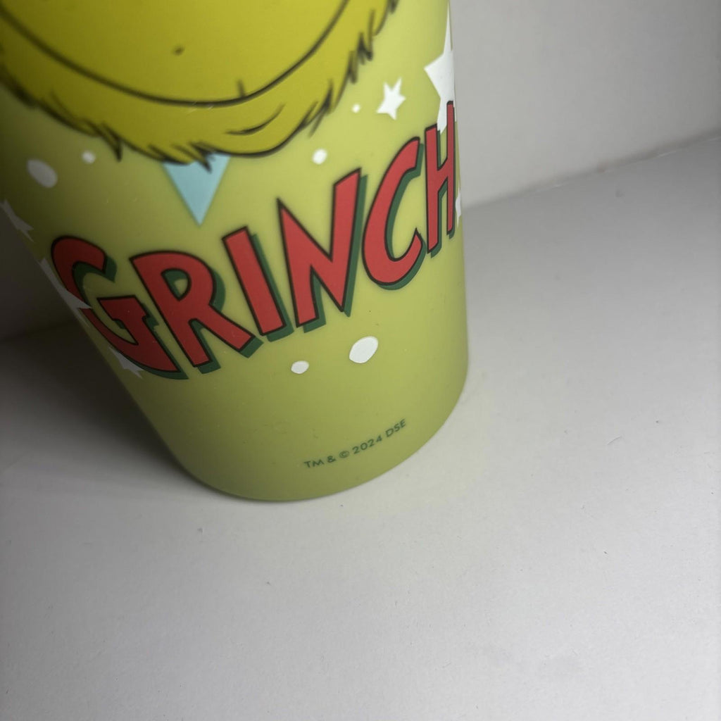 The Grinch Who Stole Christmas Tumbler 24 Oz Green Travel Cup 2024 Holiday