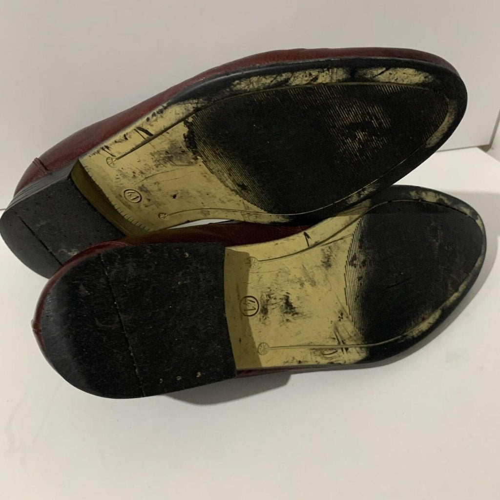 Bruno Magli men's brown leather loafers Dress Shoes Size 41 Man Made in Italy - Come Sell Nearly Anything