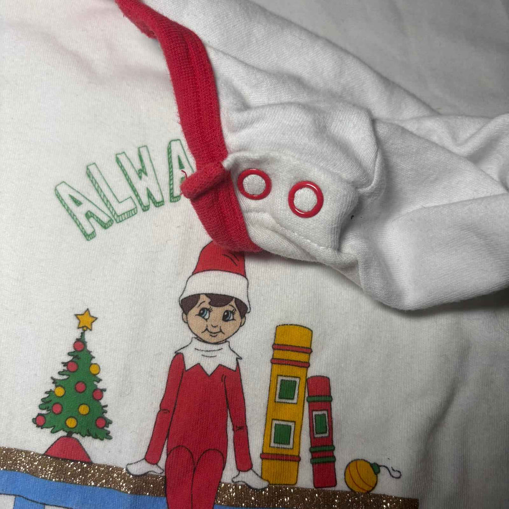 The Elf on the Shelf Baby Bodysuit One  18-24 Months Christmas #ElfOnTheShelf