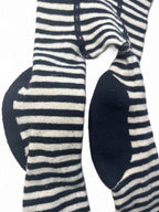 Bonds Baby Leggings  s Size 6-18 Months Striped Navy White