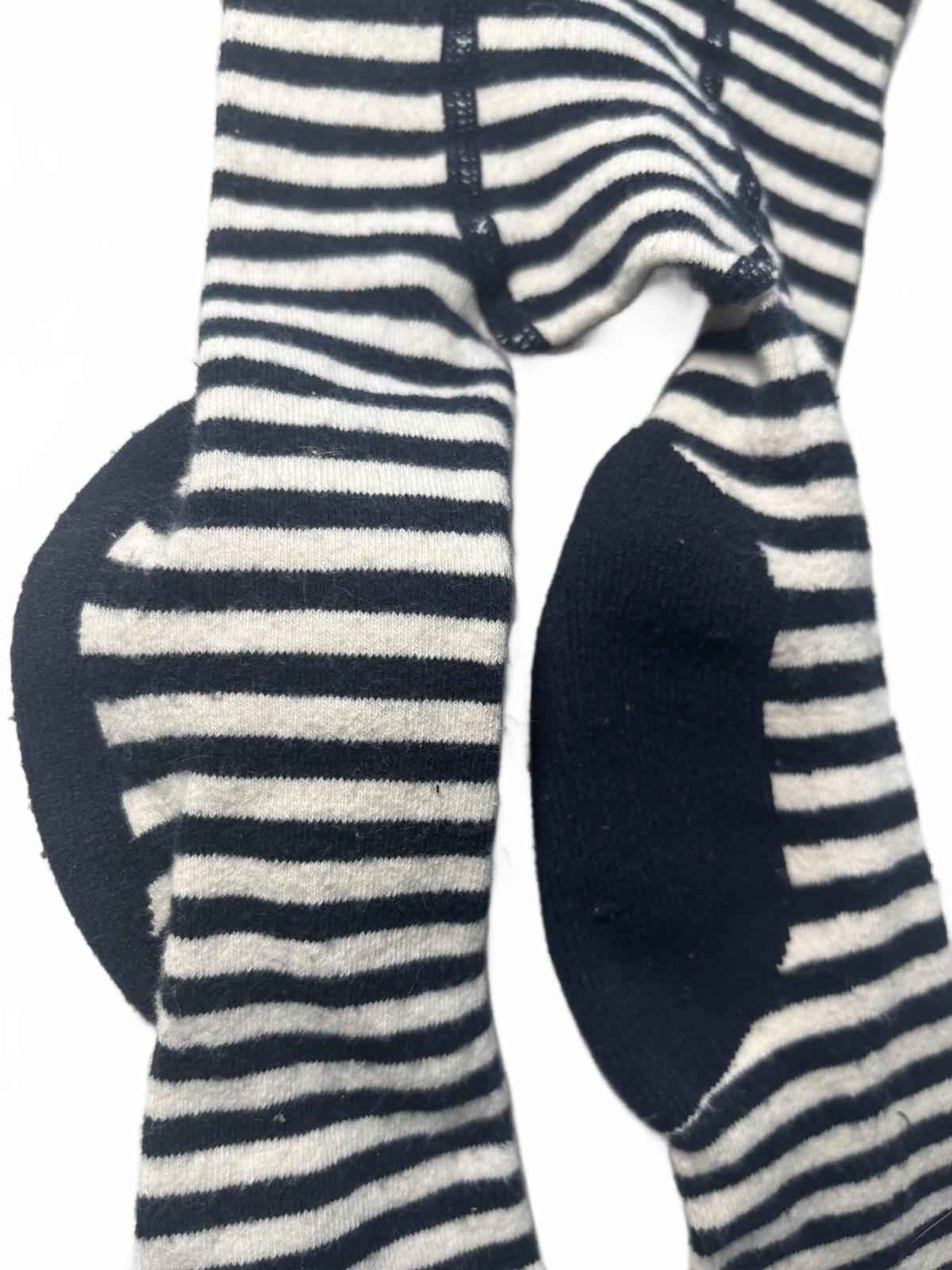Bonds Baby Leggings  s Size 6-18 Months Striped Navy White