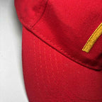 McDonalds Restaurant Yellow Arches Hamburger Red Baseball Cap Hat New OSFM 2024