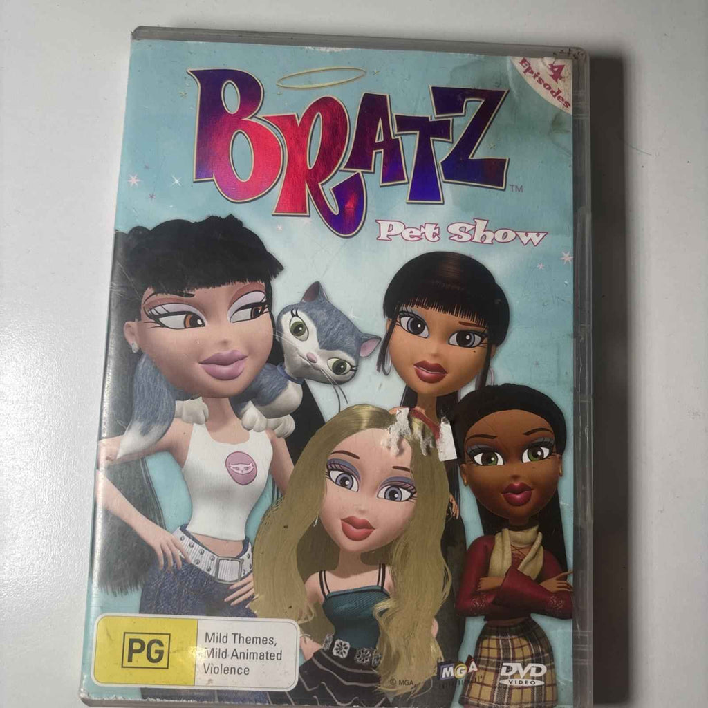 Bratz Pet Show DVD Animation Children Adventure Children Family Region 4 VGC