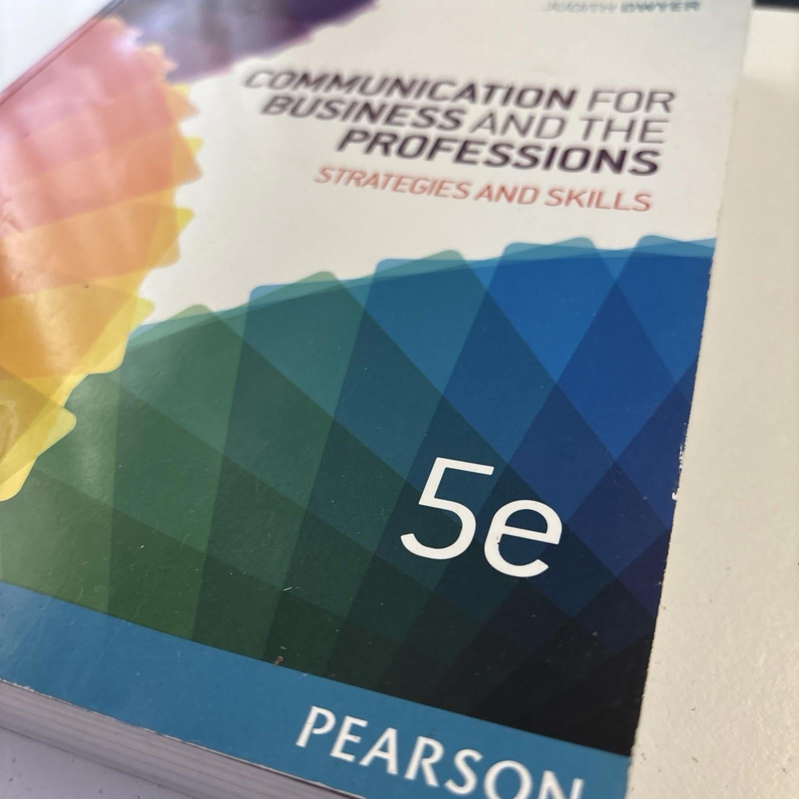 Professional and Business Communication: Personal Strategies 4th Edition - Come Sell Nearly Anything