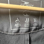 CRANE Ladies Ski Snow Snowboarding Suit Size L BNWT Black Faux Fur Trim H1