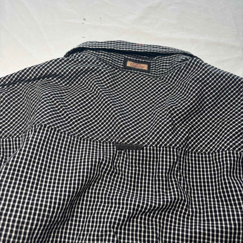 Industrie Clothing Large Men's Checker Short Sleeve Button-Up Shirt