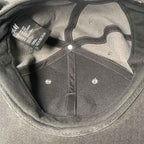 like a Boss cycling cap hat.  Place Sport. Black And Gray Adjustable