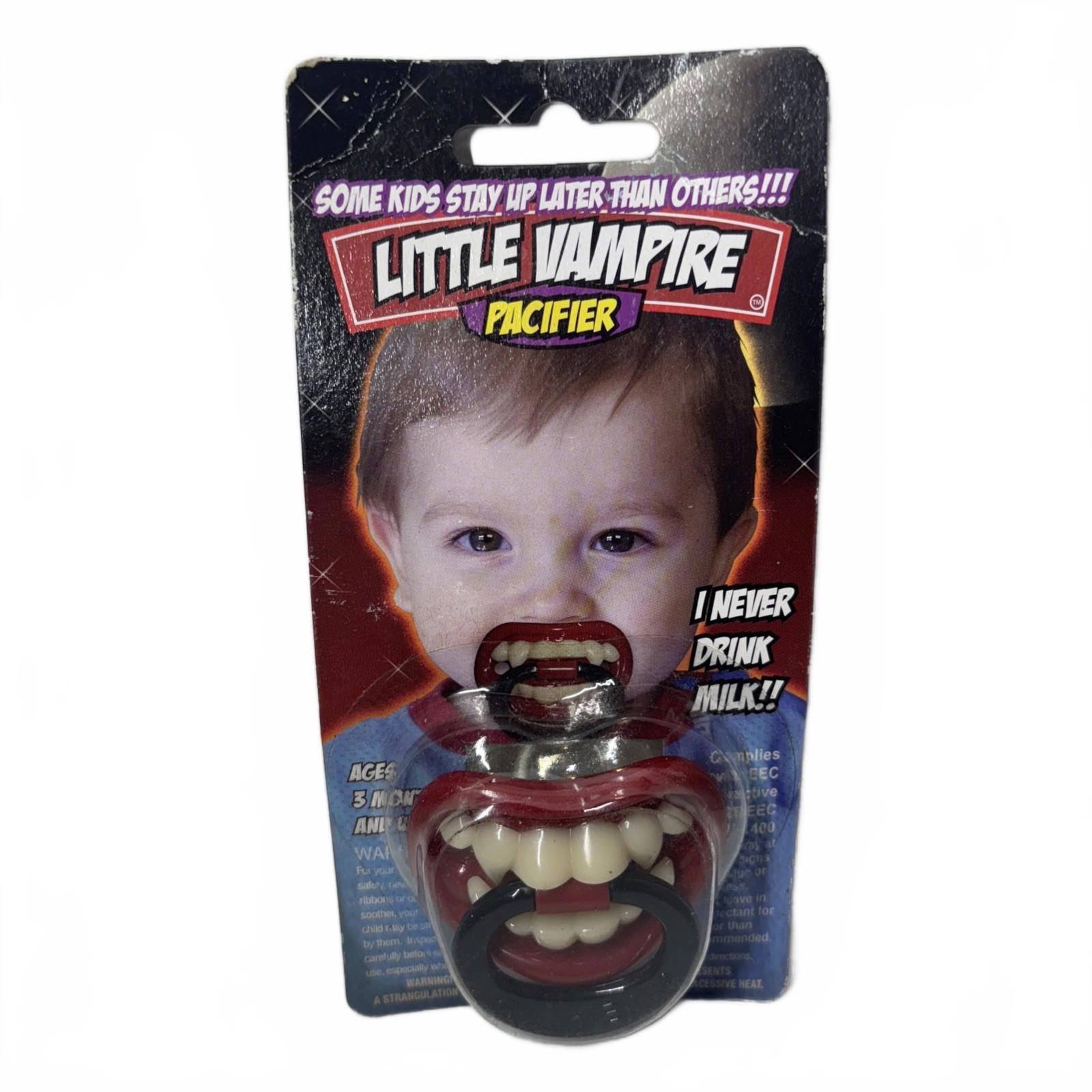 Little Vampire Pacifier - Come Sell Nearly Anything