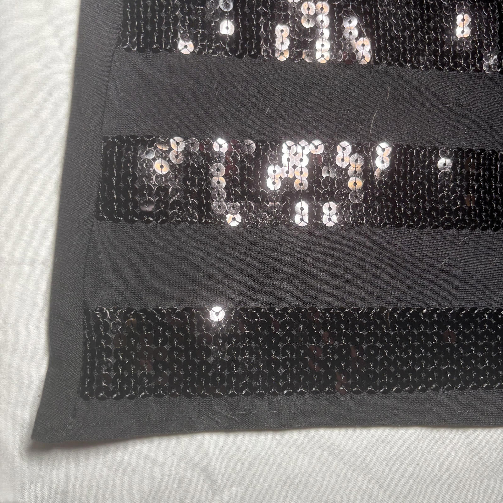 Valleygirl Medium Black Sequin Mini Skirt #Womenswear #Skirt #Sequin - Come Sell Nearly Anything