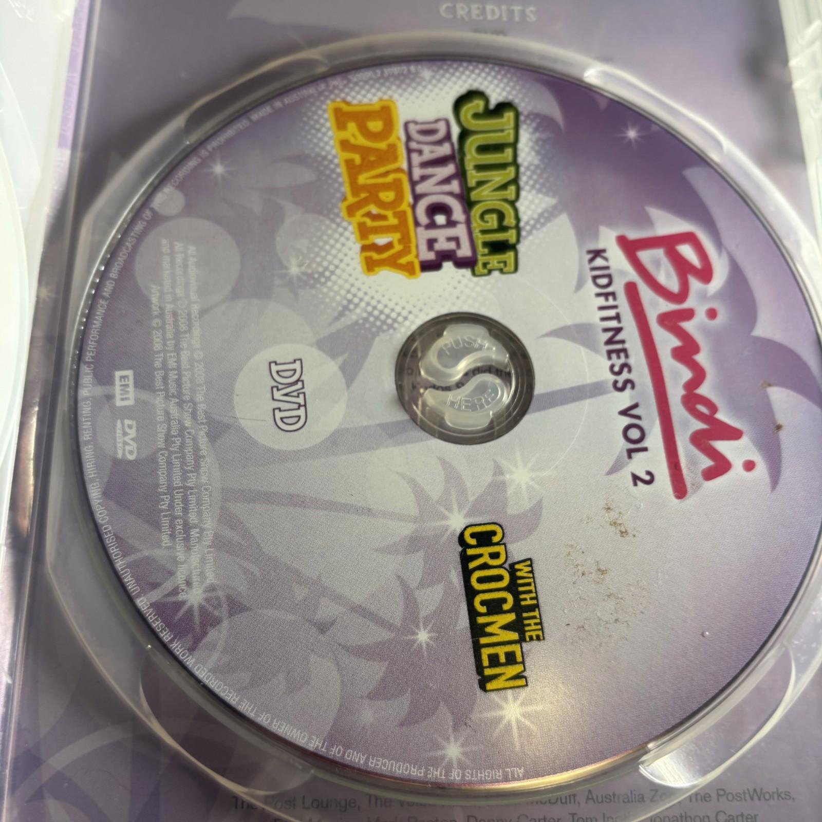 Bindi - Kidfitness: Vol. 2 - Jungle Dance Party DVD & CD Box Set All Region