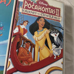 Walt Disney - Pocahontas & Pocahontas 2 Journey To A New World On VHS Video Tape - Come Sell Nearly Anything