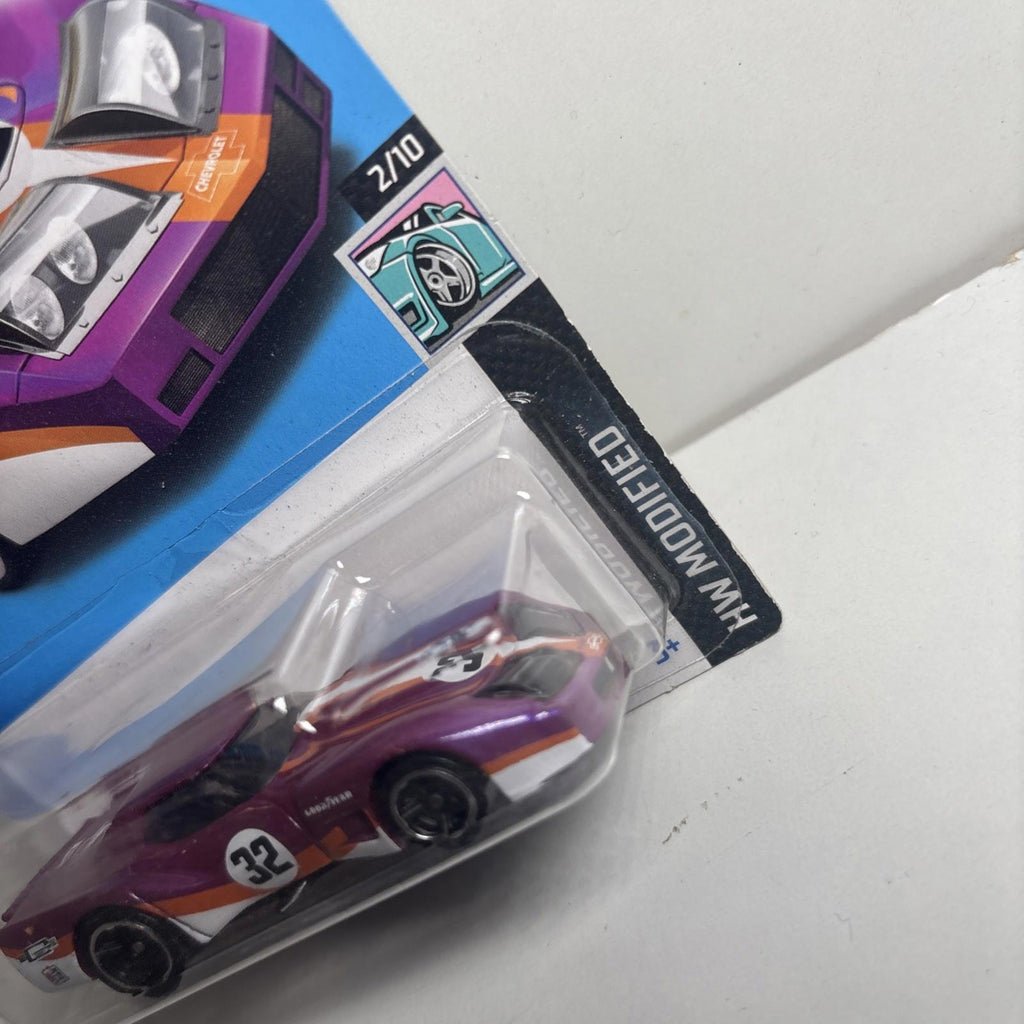HOT WHEELS 2024 - '76 GREENWOOD CORVETTE #11/250 - PURPLE - HW MODIFIED - LONG
