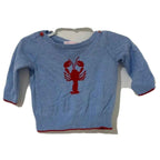Janie and Jack Jacket Blue Lobster 3-6months Knit Jumper.