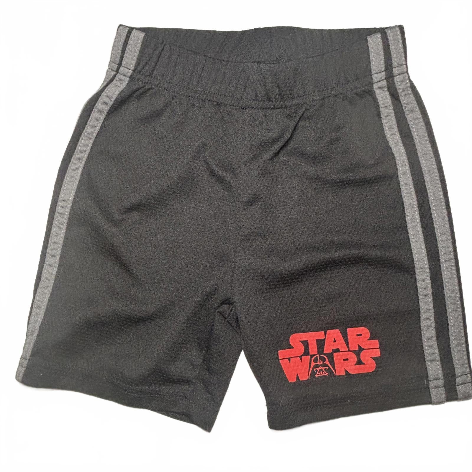 Kids' Black Star Wars Casual Shorts Size 4