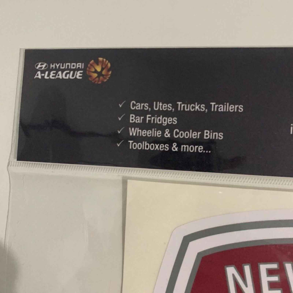 A-League Newcastle Jets FC Mega Supersized Logo Decal Sticker 25cm