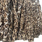 Colour Code Women's Leopard Print Skirt Size 16 Summer Boho
