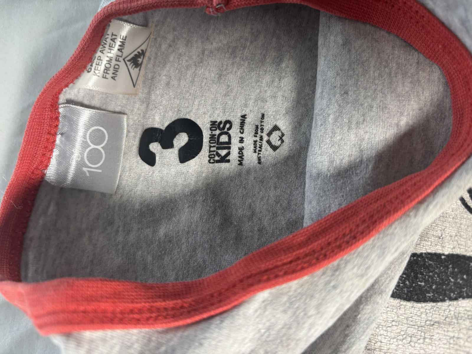 Cotton On Kids Mickey Mouse Pajama Set Size 3 Toddler Boys Girls